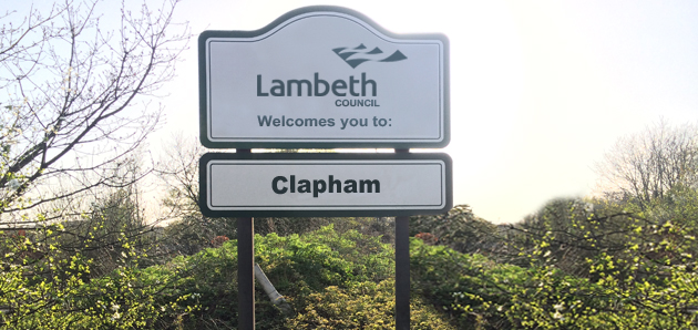 Clapham Shop Signs
